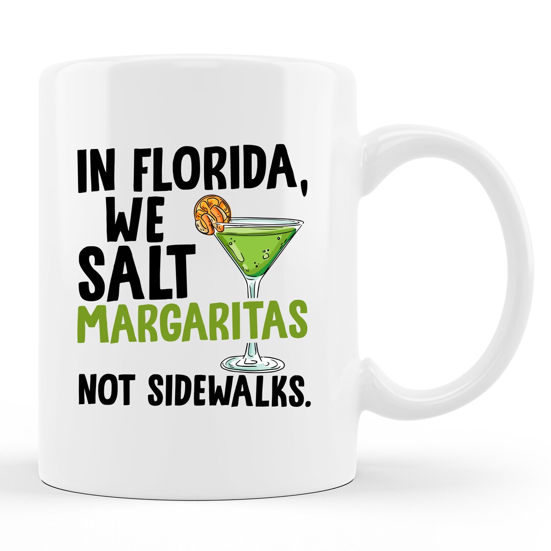Florida Mug. Florida Gift. Florida Gifts. Margarita Mug. Etsy