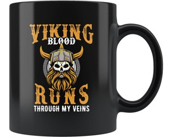 Viking Gift. Viking Mug. Viking Fan Gift. Nordic Mug. Nordic Gift. Norse Gift. Norse Mythology Mug. Norse Gift. Viking Blood #c1768