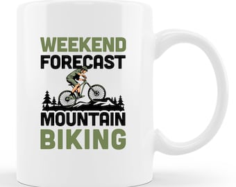 Mountain Biker Mug. Mountain Biker Gift. Mountain Bike Mug. Cycling Mugs. Mountain Bike Coffee. Cycling Mug. Bicycle Mug