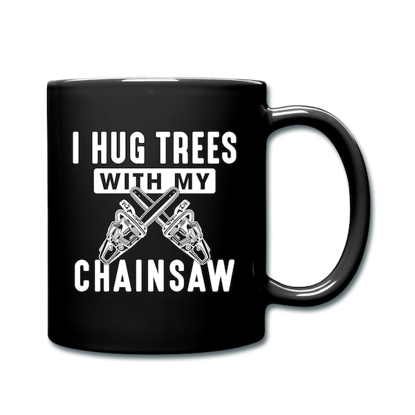 Chainsaw Mug. Lumberjack Gift. Arborist Mug. Lumberjack Mug. Logger Mug. Logger Gift. Woodworker Mug. Woodworker Gift #d984