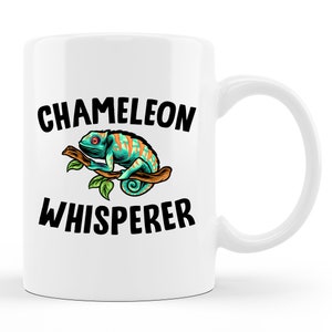 Chameleon Mug. Chameleon Gift. Chameleon Lover Gift. Reptile Mug. Reptile Lover Mug. Chameleon Gifts. Cute Chameleon Mug