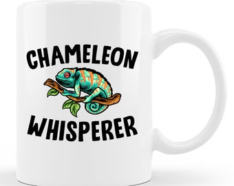 Chameleon Mug. Chameleon Gift. Chameleon Lover Gift. Reptile Mug. Reptile Lover Mug. Chameleon Gifts. Cute Chameleon Mug