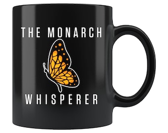 Butterfly Mug. Monarch Butterfly Mug. Butterfly Coffee Mug. Butterfly Collector Mug. Lepidopterist Mug. Lepidopterist Gift #b203