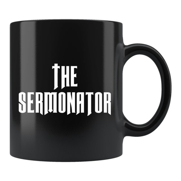 Preacher Gift. Preacher Mug. Sermonator Gift. Sermon Gift. Minister Mug. Minister Gift. Pastor Mug. Pastor Gift. Missionary Mug #c1566