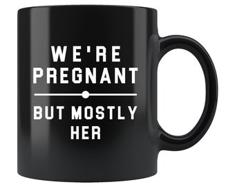 We're Pregnant Mug. Pregnancy Mug. Pregnant Gift. Pregnancy Announcement. Pregnancy Gift. Future Mom Mug. Future Dad Mug. Becoming Mom #b461