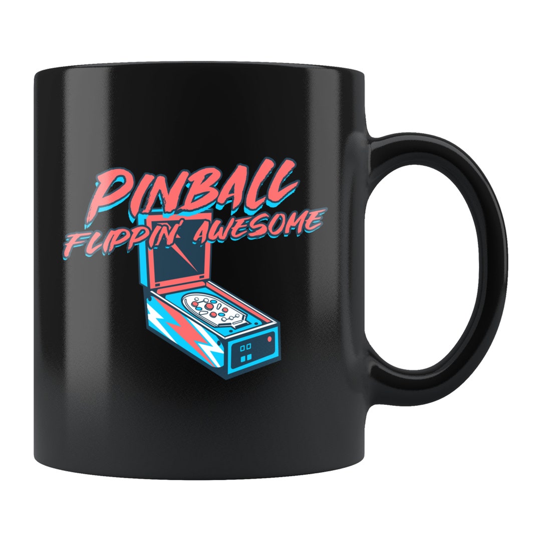Pinball Mug. Pinball Gift. Pinball Lover Mug. Pinball Lover Etsy