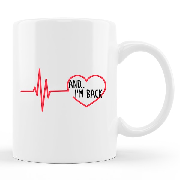 Cpr Mug. Cpr Gift. Cpr Instructor Mug. Heart Attack Mug. Heart Attack Gift. Heart Mug. Heart Gift. Recovery Mug. Recovery Gift #d1549