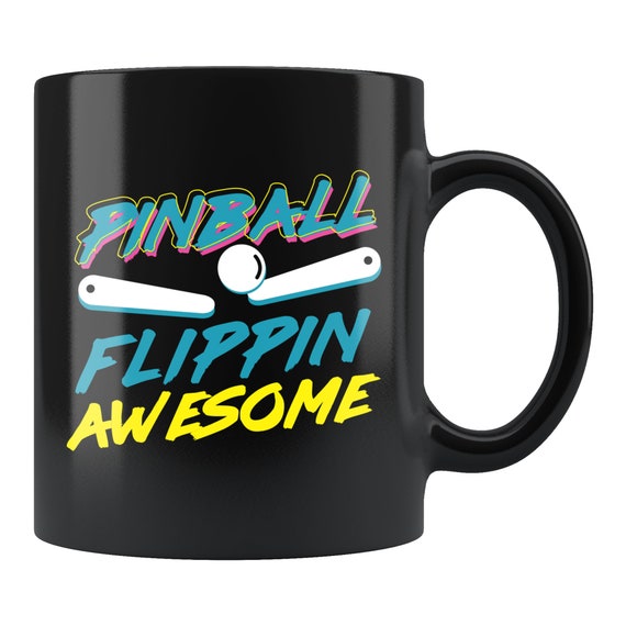 Pinball Gift Pinball Mug Pinball Player Gift Retro Gamer Etsy