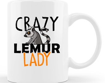 Lemur Mug. Lemur Gift. Lemur Lover Mug. Ring Tailed Lemur. Lemur Mugs. Lemur Lover Gift. Lemur Gifts. Animal Gift. Animal Lover Mug