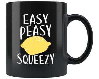 Lemon Gift Lemon Mug Fruit Mug Summer Gift Summer Mug Funny Mug Lemon Mugs Lemons Mug Lemon Coffee Mug Lemon Lover Mug Lemon Lover Gift