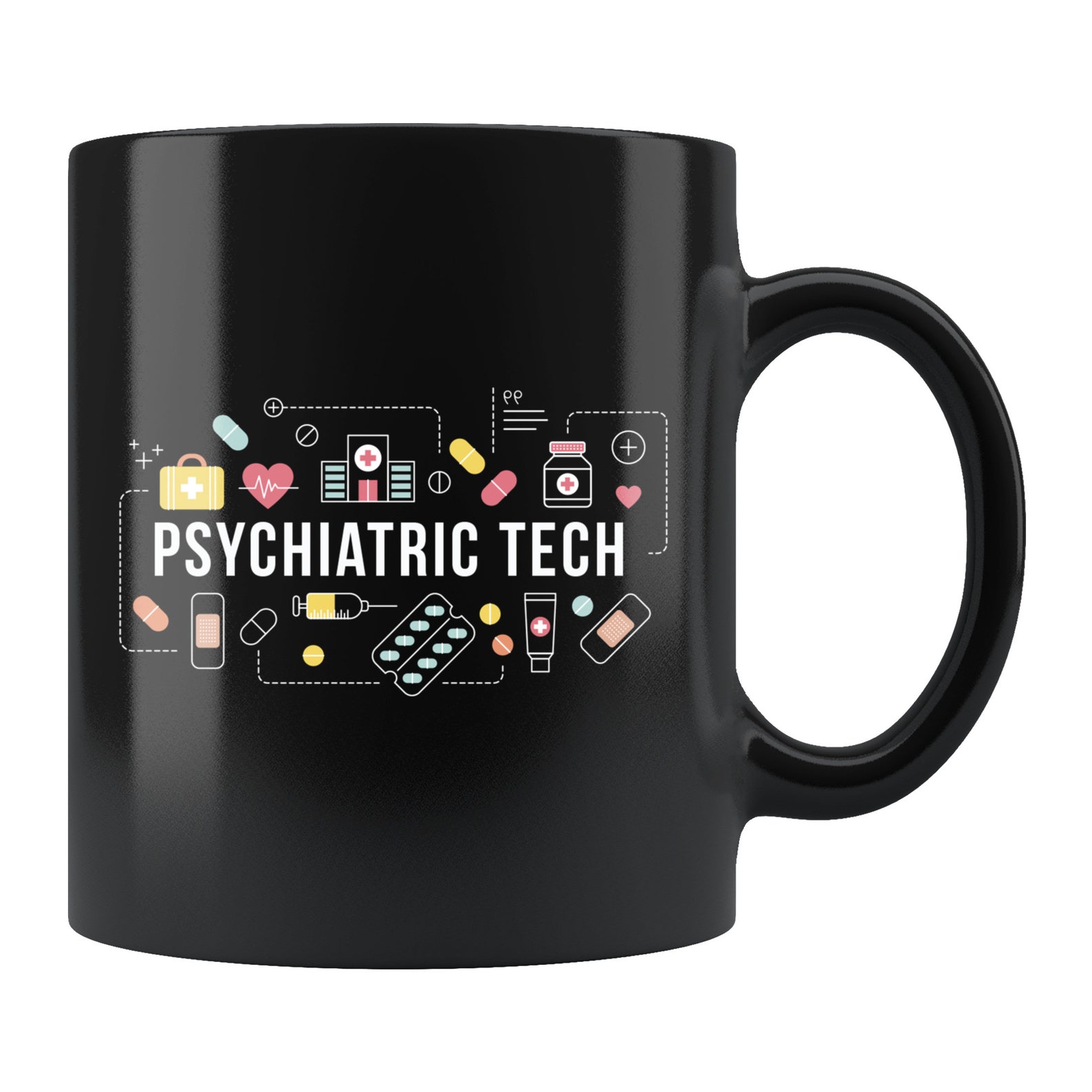 Psychiatric Technician Gift Psych Tech Mug Psychiatric Tech Etsy