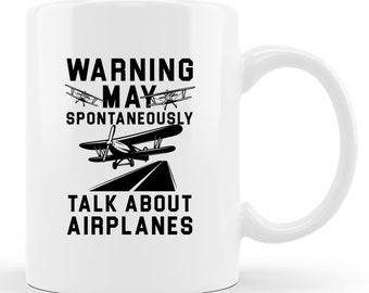Airplane Mug. Airplane Gift. Pilot Mug. Flying Mug. Gift For Pilot. Aviation Gift. Pilot Gift. Airplane Mugs. Plane Mug. Aviation Mug