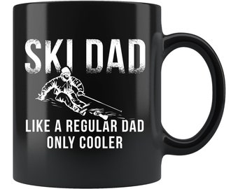 Ski Dad Gift. Ski Dad Mug. Skier Dad Gift. Skier Dad Mug. Skiing Dad Gift. Skiing Dad Mug. Dad Skiing Mug. Dad Ski Gift. #c1555