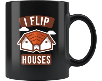Haus Flipper Geschenk. Haus Flipper Becher. Grundbesitz Geschenk. Makram Becher. Makram Becher Geschenk. Mittel Becher. I Flip Häuser #c1609
