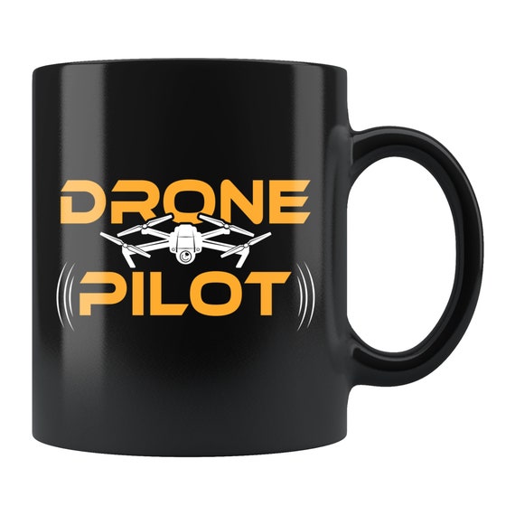 Drone Pilot Mug. Drone Mug. Drone Gift. Drone Operator Gift. Drone Pilot Gift. Drone Operator Mug. Commercial Drone Coffee Mug #d29