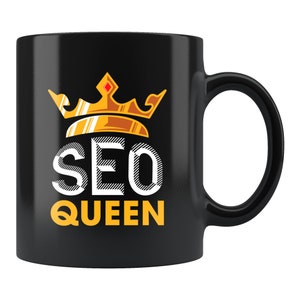 SEO Queen Mug. SEO Queen Gift. Seo Marketer Gift. Seo Marketer Mug. Seo Marketing Gift. Seo Marketing Mug. Internet Marketer Gift #c1957