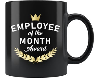 Employee Of The Month Gift. Employee Of The Month Mug. Employee Gift. Employee Award Mug. Employee Award Gift. Employee Appreciation #c1589