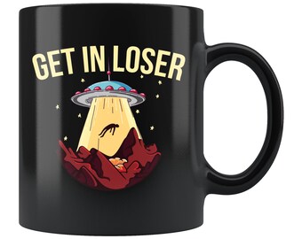 Funny Ufo Mug Alien Mug Alien Gift Outer Space Mug Space Gift Universe Mug Universe Gift Alien lover Mug Alien lover Gift #d538