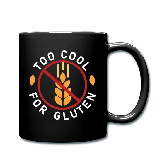 Gluten Free Mug. Gluten Free Gift. Coeliac Gift. Gluten Free Cup. Celiac Gifts. Gift Mug. Mug Cake. Gluten Mug. Gluten Gift #d884