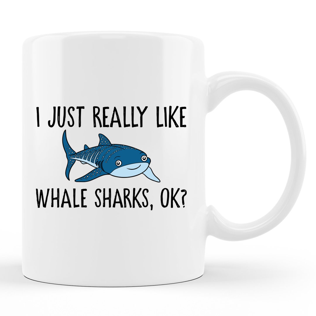 Whale Shark Mug. Whale Shark Gift. Ocean Mug. Shark Lover Etsy