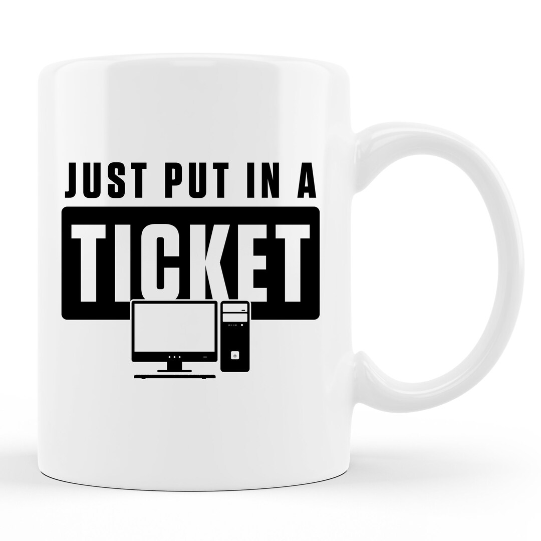 Tech Support Mug. Tech Support Gift. Technical Support. Computer Geek