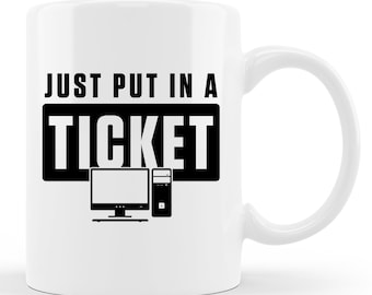 Tech Support Tasse. Tech Support Geschenk. Technischer Support. Computer Geek Geschenk. Lustiger Tech Support. Tech Support Tassen. Es Tech Geschenk #d1530