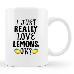 Lemons Mug. Lemons Gift. Lemonade Mug. Lemon Mug. Lemon Gift. Funny Lemon Mug. Lemon Cup. Fruit Mug. Funny Lemonade Mug. LemonGifts #d1533