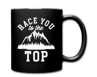 Mountain Climber Mug. Camping Mug. Hiking Gift. Camper Mug. Climber Gift. Rock Climbing Mug. Gift For Camper. Rock Climber Gift
