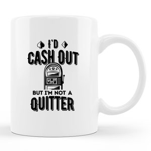 Slot Machine Mug. Slot Machine Gift. Casino Mug. Poker Mug. Gambling Gift. Poker Player Mug. Gambler Mug. Gambling Mug. Gambler Gift #d1497