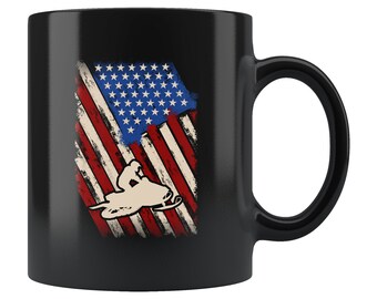 Snowmobile Mug. Snowmobiler Gift. Snowmobile Fan Gift. Snowmobile Gift. Snowmobile Mug. Snowmobile USA Flag Mug. USA Snowmobile Mug #c125