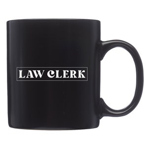 Law Clerk Mug. Law Clerk Gift. Lawyer Mug. Lawyer Gift. Legal Aid Mug. Legal Aid Gift. Law Office Decor. Law Student Gift