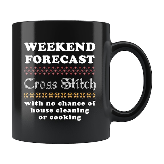 Cross Stitch Mug. Cross Stitch Gift. Embroiderer Gift. Embroiderer Mug. Knitting Gift. Knitter Mug. Sewing Gift. Sewing Mug #c109