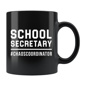 School Secretary Mug. School Secretary Gift. Secretary Gift. Gift For Secretary. Secretary Gifts Front Office Mug Secretary Coffee Cup #b466