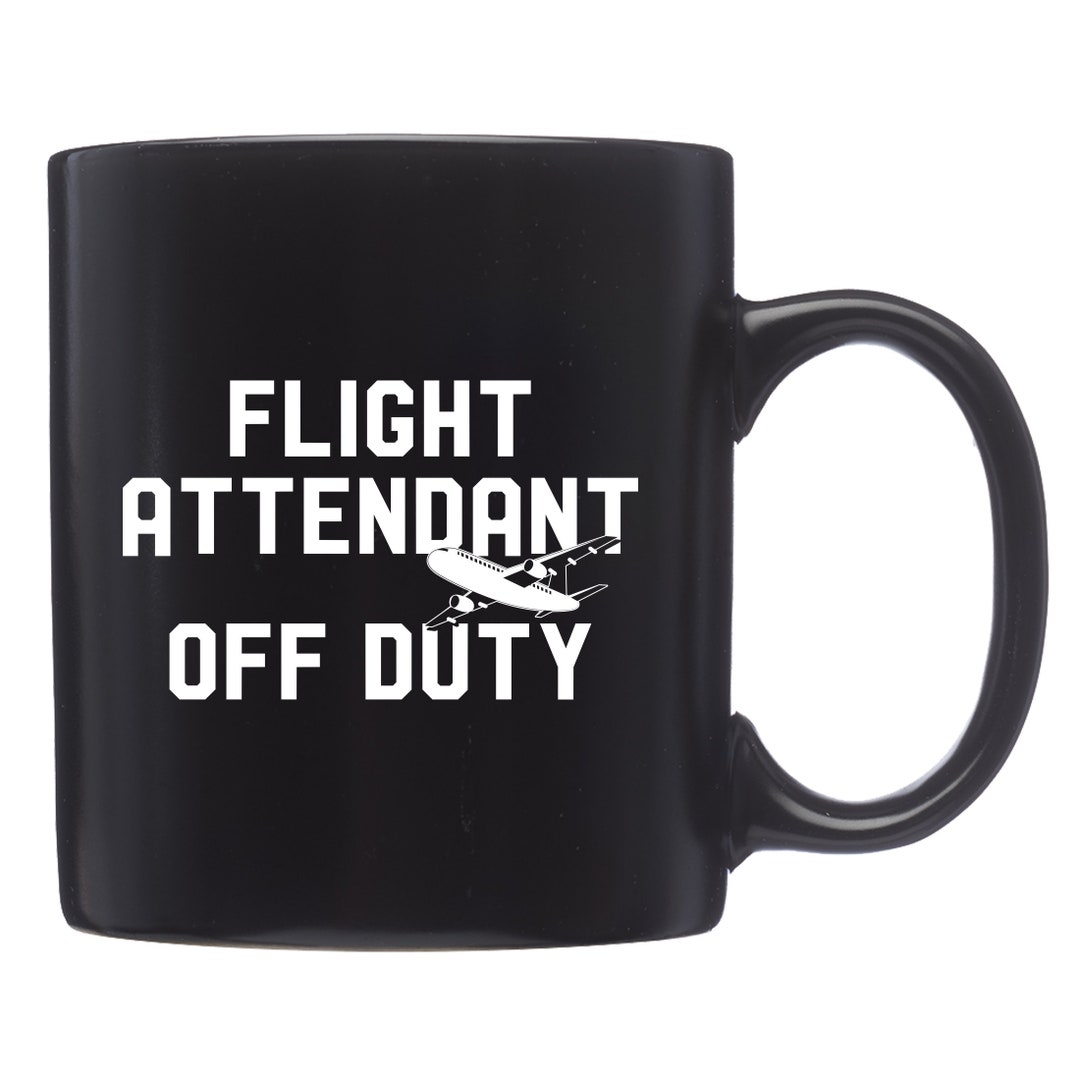 Flight Attendant Mug. Flight Attendant Gift. Aviation Mug. Aviation
