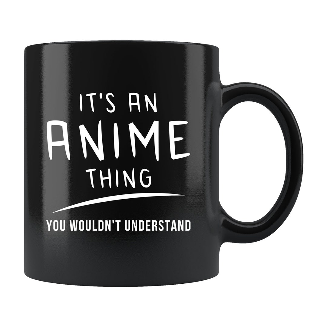 Anime Coffee Mug. Anime Mug. Anime Gift. Gift for Anime Fan. Anime Fan