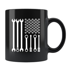 Mechanic Gift for Mechanic Mug Car Mechanic Gift for Car Mechanic Mug Garage Gift Husband Gift for Husband Dad Gift American Mechanic #a528