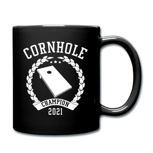 Cornhole Mug. Cornhole Gift. Cornhole Player Gift. Tailgating Mug. Tailgating Gift. Cornhole Player Mug. Bean Bag Gift. Tailgate Gift #d686
