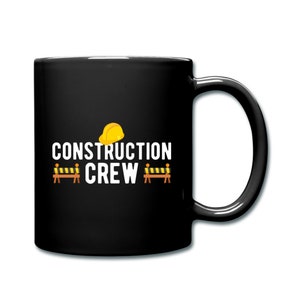 Construction Mug. Construction Gift. Builder Gift. Construction Cup. Contractor Gift. Excavator Mug. Construction Coffee Mug #d1651