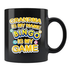Bingo Gift Bingo Mug Grandma Mug Bingo Mugs Bingo Lover Gifts Gift For Grandma Bingo Coffee Mug Bingo Mugs Bingo Player Mug #d161