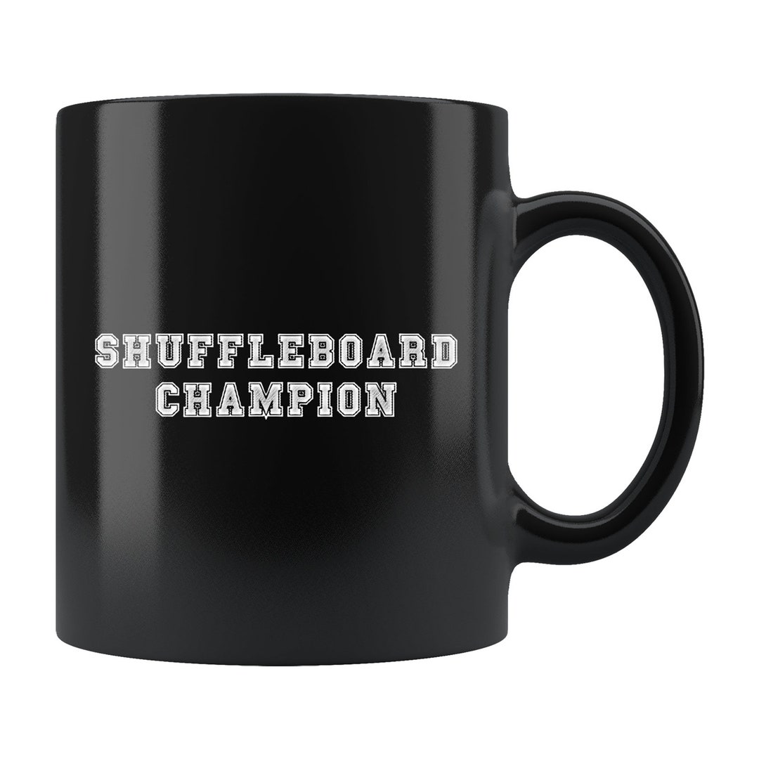Shuffle Board Mug. Shuffleboard Gift. Shuffle Board Gift