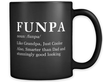 Grandpa Gift for Grandpa Mug fathers day gift Grandpa to Be Gift New Grandpa Mug Funpa Mug Gift from Grandchildren Grandpa to be Mug #d1425