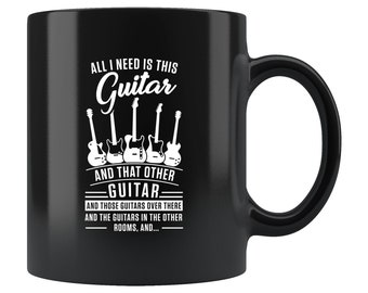 Gitarristpresent. Gitarristmugg. Present till gitarrist. Gitarrmugg. Gitarrkafemugg. Gitarrpresent. Gitarrspelarepresent. Gitarrspelaremugg #b342