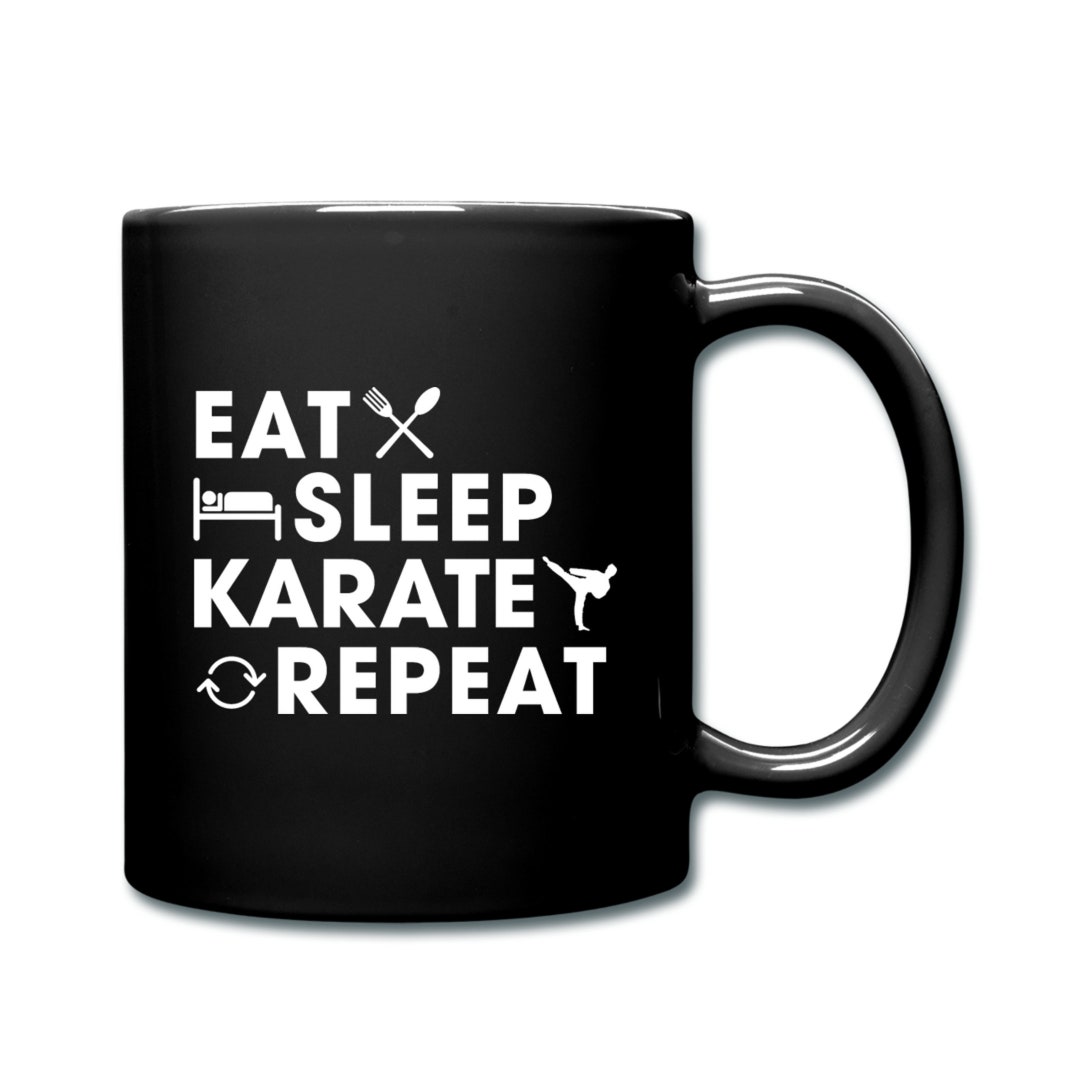 Karate Mug Karate Gift Black Belt Gift Karate Teacher Gift Etsy