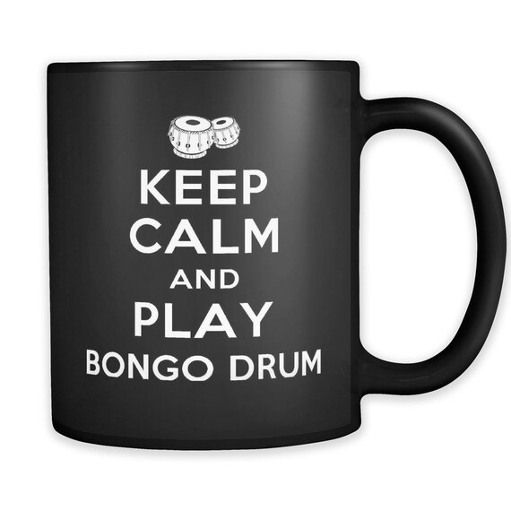 Drummer Funny High Quality Ceramic Coffee Tea Mug Keep Calm and Play Drums