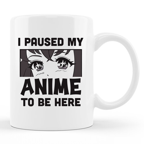 Cute Anime Mug Cute Anime Gift Anime Cup Anime Lover Mug Etsy