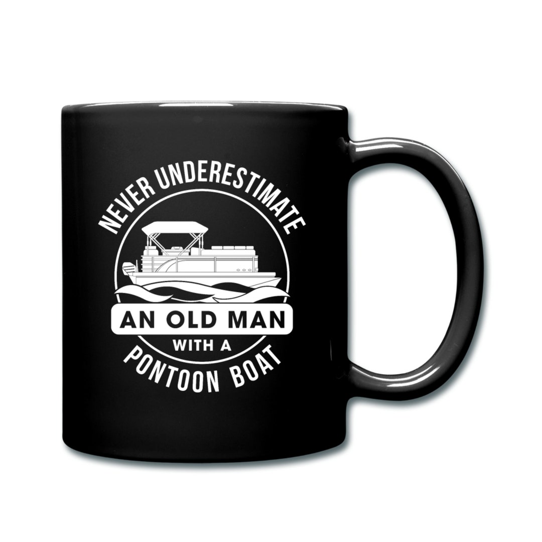 Pontoon Gift. Pontoon Mug. Boat Captain Gift. Pontoon Owner Gift. Pontoon Boat Gifts. Captain