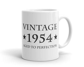 67.o regalo de cumpleaños Vintage 1954 taza regalo para 67.o cumpleaños 67 años taza que cumple 67 taza taza divertida idea de regalo #a681