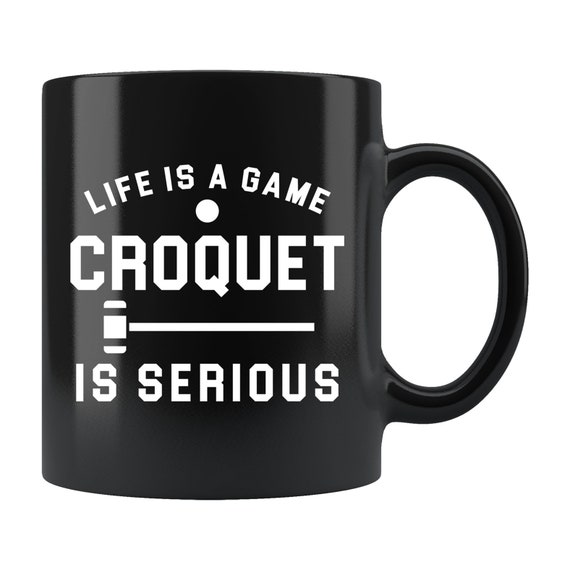 Croquet Athlete Gift Croquet Mug Croquet Gift Croquet Etsy