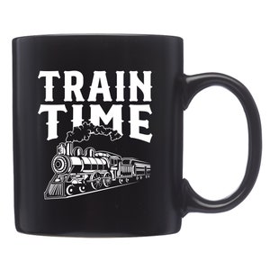 Train Enthusiast Mug. Train Mug. Locomotive Mug. Train Lovers. Train Lover Gift. Railroad Mug. Gift For Train Lover. Train Gift