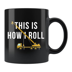 Crane Driver Gift. Crane Driver Mug. Crane Constructor Gift. Crane Operator Mug. Crane Operator Gift. Crane Mug. Crane Gift #d640